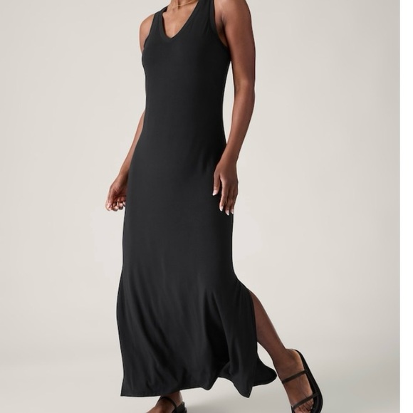 Athleta Dresses & Skirts - Athleta Santorini Black Maxi Dress NWT Small